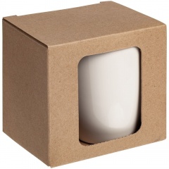 Коробка для кружки Window, крафт