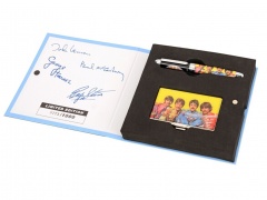 Набор The Beatles Sgt.PEPERS: визитница, ручка-роллер