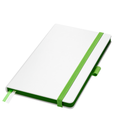 Ежедневник Arctic недатированный, белый/зеленый