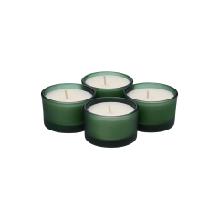 Набор ароматических свечей Sento, зеленый