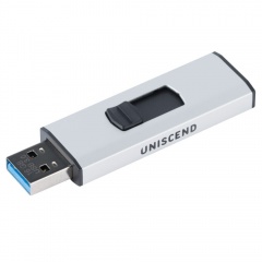 Флешка Uniscend Alum 3.0, серебристая, 16 Гб