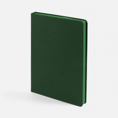 Ежедневник Shall, недатированный, зеленый