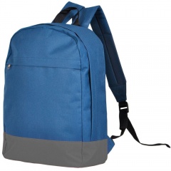 Рюкзак "URBAN",  синий/серый, 39х27х10 cм, полиэстер 600D