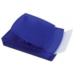 Диспенсер для записей; синий; 12х8,3х5,5 см; пластик