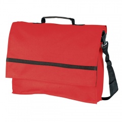 Конференц-сумка "Forum"; красный; 36,5х29,5х6,5 см.; полиэстер 600D; шелкография