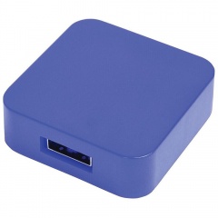 USB flash-карта "Akor" (8Гб),синяя, 4х4х1,3см,пластик