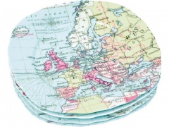 Набор тарелок Карта мира