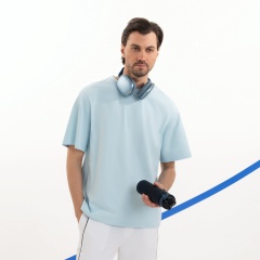 Футболка унисекс RUST NEO, 100% хлопок, 240 гр., голубой, размер XL/2XL