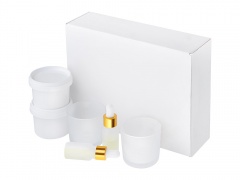 Набор для создания 2-х ароматических свечей: имбирный пряник, рождественская елка