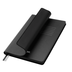 Ежедневник Moon river недатированный, черный