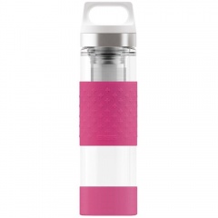 Бутылка для воды Glass WMB, розовая