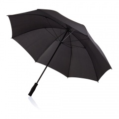Зонт-трость антишторм  Deluxe 30", черный