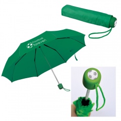 Зонт складной "Foldi", механический, зеленый