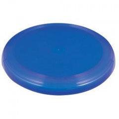 Ћетающа¤ тарелка; синий; D=22 см; H=2,7см; пластик