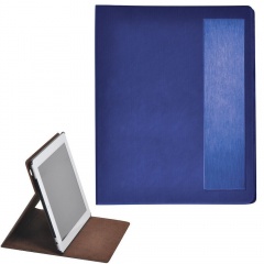 Чехол-подставка под iPAD "Смарт",  синий,  19,5x24 см,  термопластик, тиснение, гравировка 