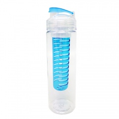 Бутылка для воды "Fruits" 700 мл с емкостью для фруктов