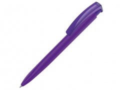 Ручка пластиковая шариковая трехгранная Trinity K transparent Gum soft-touch