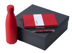 Подарочный набор Color it с блокнотом, металлической ручкой и термобутылкой