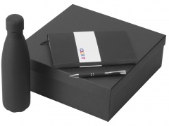 Подарочный набор Color it с блокнотом, металлической ручкой и термобутылкой