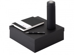 Подарочный набор Color it с блокнотом, металлической ручкой и термосом