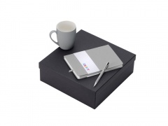 Подарочный набор COLOR IT с блокнотом, металлической ручкой и кружкой