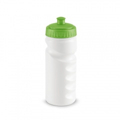Бутылка для велосипеда Lowry, белая с зеленым