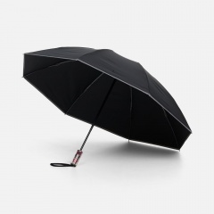 Зонт наоборот складной Futurum, черный