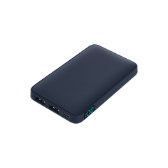 Внешний аккумулятор с подсветкой Ancor 5000 mAh, синий