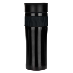 Термокружка вакуумная Polo, черная