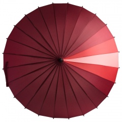 Зонт-трость «Спектр»,красный