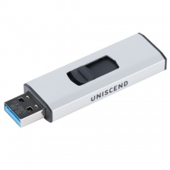 Флешка Uniscend Alum 3.0, серебристая, 32 Гб