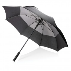 јвтоматический двухцветный зонт-антишторм, d123 см 