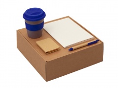 Набор Halm с блокнотом, ручкой и стаканом