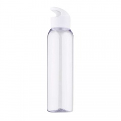 Бутылка пластиковая для воды Sportes,  белая-S