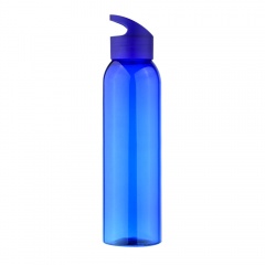 Бутылка пластиковая для воды Sportes, синяя-S