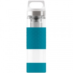Бутылка для воды Glass WMB, голубая
