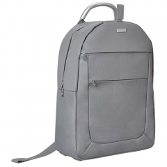 Рюкзак для ноутбука "Elite"; серебристый; 30х40х13 см; микрофибра