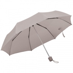 Зонт складной "Foldi", механический, серый