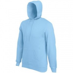 Толстовка мужская "Hooded Sweat", небесно-голубой_2XL, 80% х/б, 20% п/э, 280 г/м2