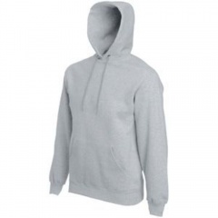 Толстовка "Classic Hooded Sweat", серый меланж_XL, 80% х/б, 20% п/э, 280 г/м2
