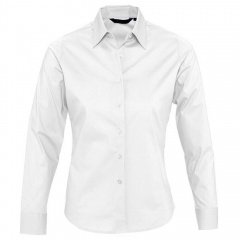 Рубашка"Eden", белый_M, 97% хлопок, 3% эластан, 140г/м2