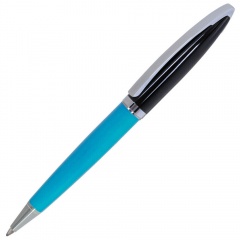 ORIGINAL, ручка шарикова¤, голубой/черный/хром, металл