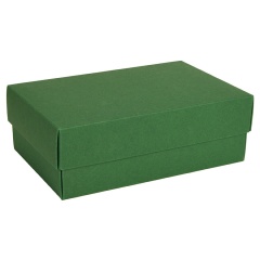 Коробка картонная, "COLOR" 11,5*6*17 см; зеленый