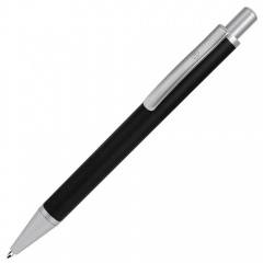CLASSIC, ручка шарикова¤, черный/серебристый, металл