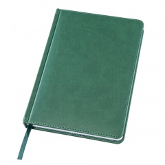 ≈жедневник датированный Bliss, ј5,  темно-зеленый, белый блок, без обреза
