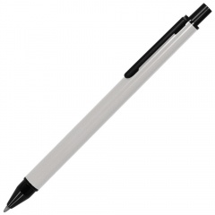 IMPRESS, ручка шарикова¤, белый/черный, металл  