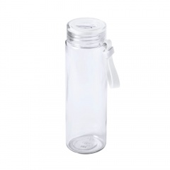 Ѕутылка дл¤ воды HELUX, 420 мл, стекло, прозрачный, белый