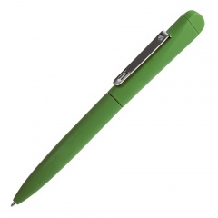 IQ, ручка с флешкой, 8 GB, зеленый/хром, металл  