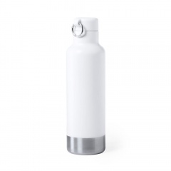 Бутылка для воды PERNAL, белый, 750 мл, нержавеющая сталь