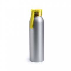Бутылка для воды TUKEL, желтый, 650 мл,  алюминий, пластик